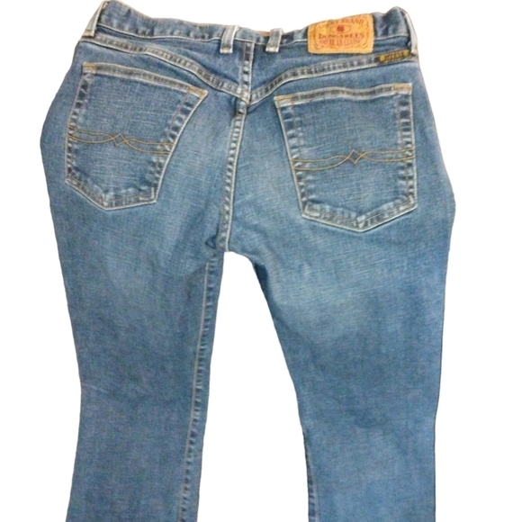 Lucky Brand Retro Dungarees Boot Cut Jeans Size 8/29 - Picture 2 of 8